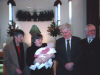 Caitlin with her Grandparents©Eunan Carr