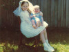 Angela and Martin on Angelas First Holy Communion